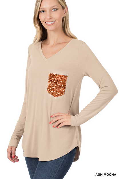 All That Glitters Long Sleeve - Also in Curvy Dolls